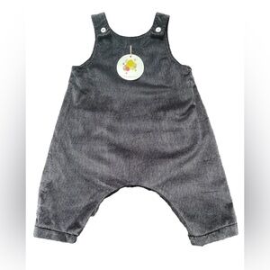 NWT Mademoiselle a SOHO Baby Boys Salopette Jumper Overalls Navy Charcoal 12M